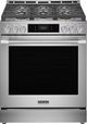 Frigidaire Professional® 30" Smudge-Proof® Stainless Steel Slide-In Gas Range with Stone-Baked Pizza-0