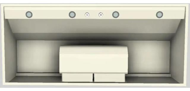 Vent-A-Hood® 54" Biscuit Wall Mounted Range Hood-3