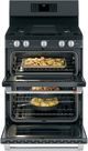 Café™ 30" Matte Black Free Standing Gas Range-2