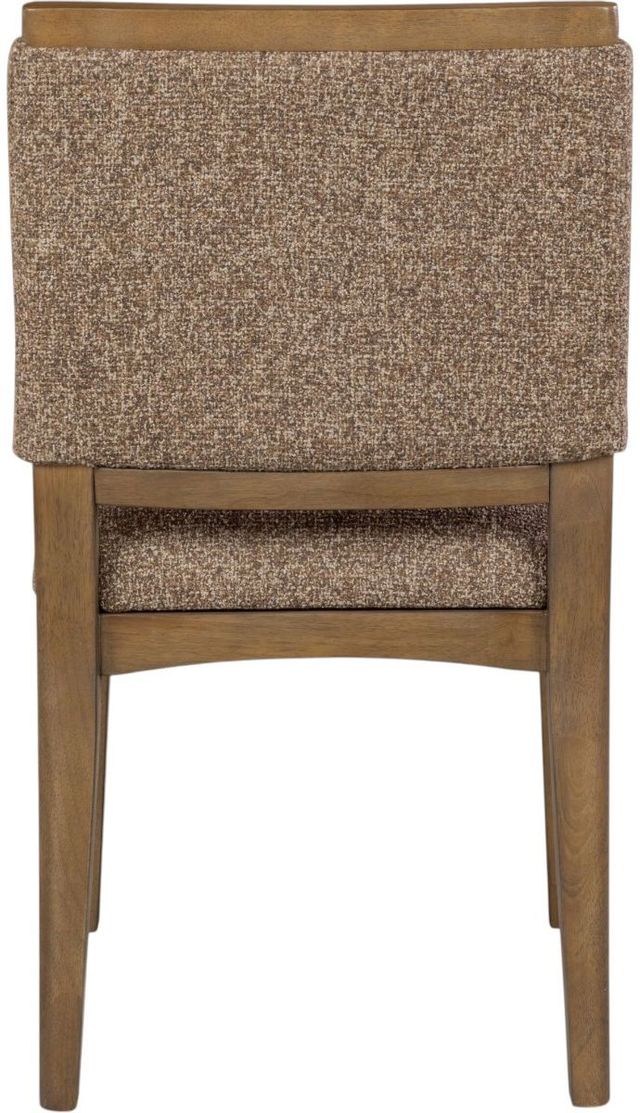 Modus Furniture Arden Beige/Tavern Brown Upholstered Side Chair-4