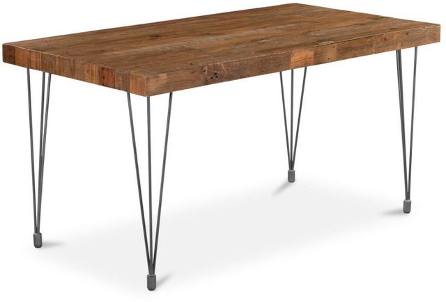 Moe's Home Collection Boneta Natural Dining Table with Black Metal Legs-0