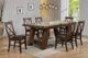 American Heritage Billiards Brown Savannah 7-Piece Poker Table Set-0