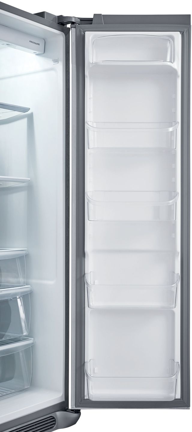 Frigidaire® 25.5 Cu. Ft. Stainless Steel Standard Depth Side By Side Refrigerator-4