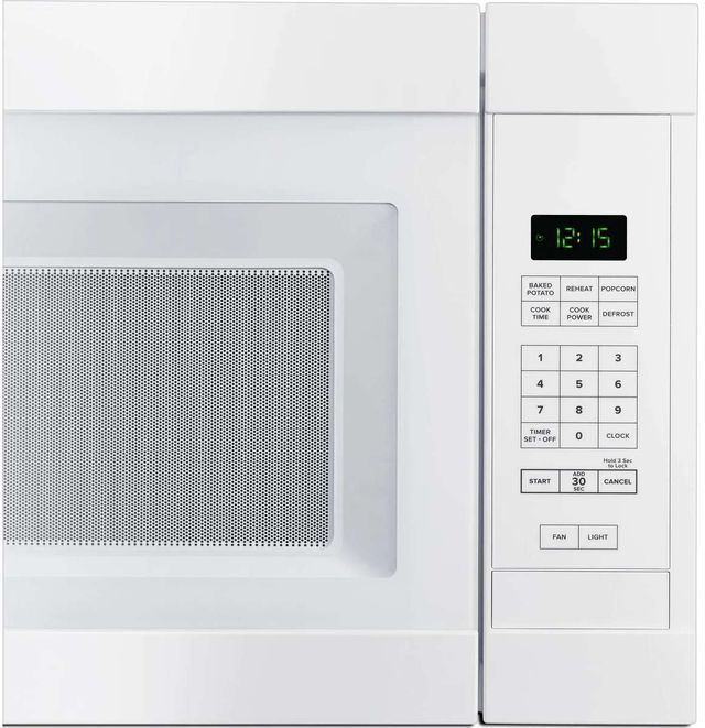 Amana 30" 1.6 Cu. Ft. White Over the Range Microwave-2