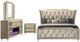 Coaster® Lorient 4-Piece Ivory/Camel Eastern King Bedroom Set-0