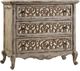 Hooker® Furniture Chatelet Fretwork Caramel Froth/Paris Vintage Nightstand-0