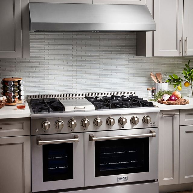 Thor Kitchen® 48" Stainless Steel Range Hood-4