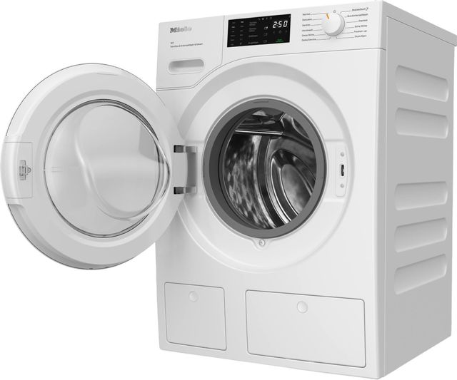 Miele W1 White Edition 2.26 Cu. Ft. Lotus White Front Load Washer-1
