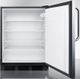 Accucold® by Summit® 24" 5.5 Cu. Ft. Stainless Steel Compact Refrigerator-2