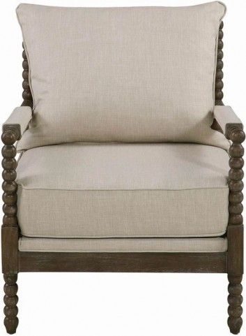 Coaster® Blanchett Oatmeal/Natural Accent Chair-0
