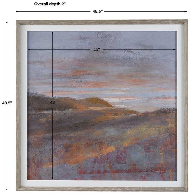 Uttermost® Danhui Nai Dawn On The Hills Framed Print-2
