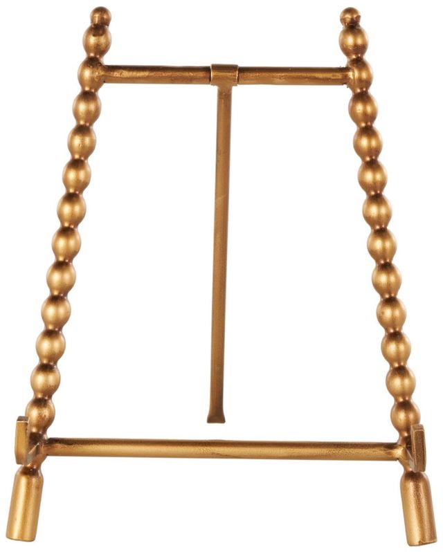 Deco Marche Gold 9” Abstract Wide Display Easel-0
