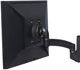 Chief® Kontour™ Black K2W Single Monitor Wall Mount Swing Arm-0