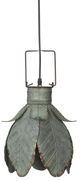 A & B Home Southern Living Aged Gray/Green Suvi Iron Petal Pendant-1