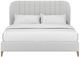 A.R.T. Furniture® Dante Cloud Queen Wide Channel Upholstered Panel Bed -1