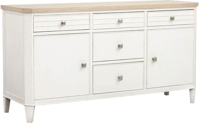 Magnussen Home® Echo Isles Driftwood/Sea Pearl Buffet-0