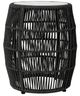Armen Living Opus Charcoal Indoor and Outdoor Garden Stool End Table-0