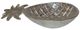 A & B Home Silver Pineapple Platter Tray-0