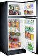 Unique® Appliances 28" 14 Cu. Ft. Midnight Black Propane Top Freezer Refrigerator-4