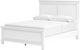 Signature Design by Ashley® Fortman White Queen Panel Bed-3