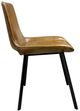 Nest Home Collections Gabriel Black/Brown Dining Chair-3