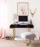 TOV Furniture Nomo White Sheepskin Bench-2