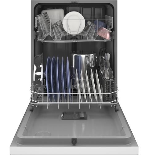 Hotpoint® 24" White Built In Dishwasher-2