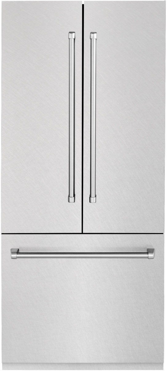 ZLINE 36 In. 19.6 Cu. Ft. Stainless Steel Built In French Door