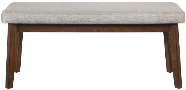 Crown Mark Salerno Beige/Brown Dining Bench-3