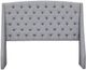 Olliix by Madison Park Grey Queen Harper Upholstery Headboard-0