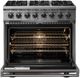 Viking® 5 Series 36" Damascus Gray Pro Style Dual Fuel Range-1