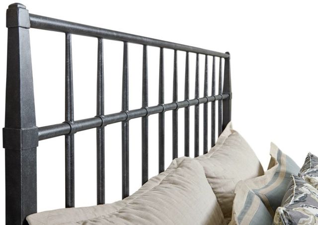 Kincaid® Abode Sylvan Black Queen Metal Rod Bed-1