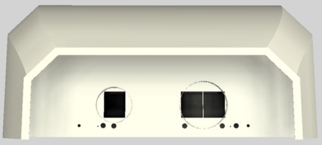 Vent-A-Hood® Designer Series 54" Biscuit Wall Mounted Range Hood-1