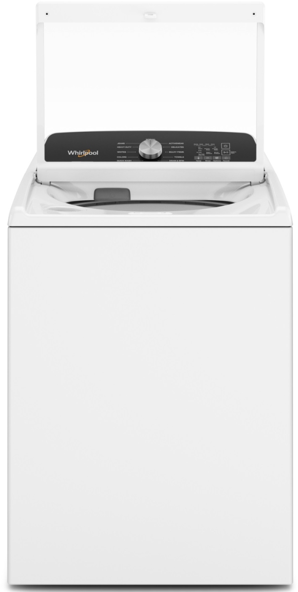 Whirlpool 3.9 Cu. Ft. White Removable Agitator Top Load Washer - Thumbnail 2