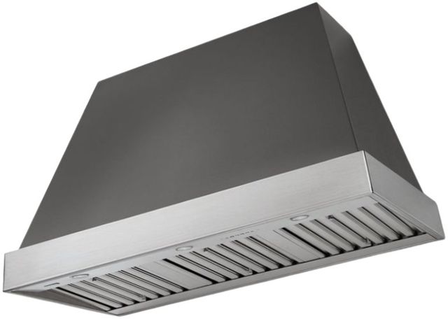 AGA Euclid 48" Slate Wall Mounted Range Hood  with Brushed Nickel Trim-0