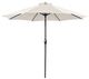 Furniture of America® Soli Beige Fabric/Steel Outdoor Umbrella-0