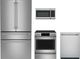 Café™ 4 Piece Stainless Steel Electric Kitchen Package-0