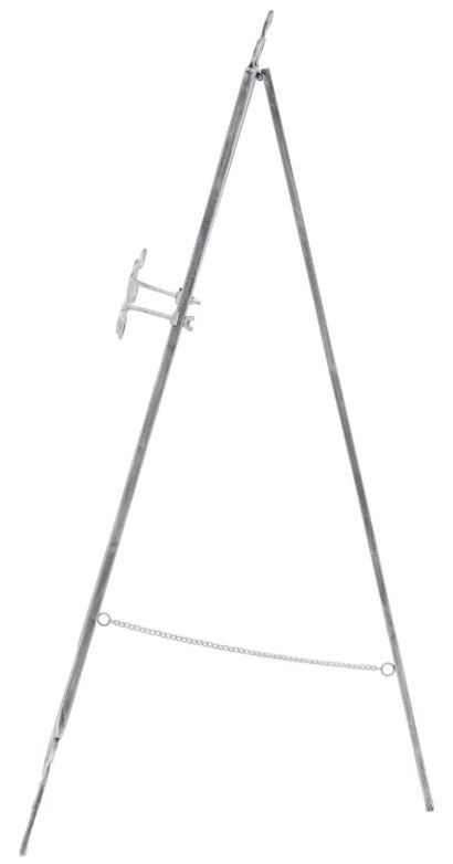 Deco Marche Gray Scroll 3-Tier Display Easel with Chain-2
