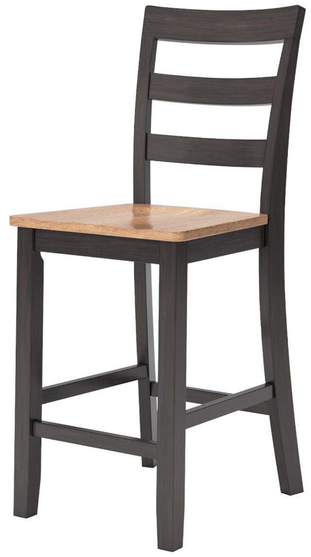 Signature Design by Ashley® Gesthaven 5-Piece Brown/Natural Counter Height Dining Set-3