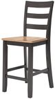 Signature Design by Ashley® Gesthaven 5-Piece Brown/Natural Counter Height Dining Set-3
