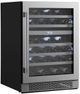 Aviva Vinopazzo 24" Stainless Steel Built-In or Freestanding Wine Cooler-2