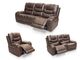 Gazelle Leather Power Headrest Sofa and Loveseat, Recliner Free!-1