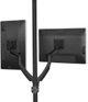 Chief® Kontour™ Black K1P 2 Monitors Dynamic Pole Mount-0