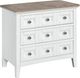 Magnussen Home® Heron Cove Chalk White/Dovetail Grey 2-Tone Drawer Nightstand-0