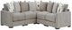 Benchcraft® Aslan Court 5-Piece Pebble Curved Sectional-0