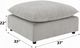 ACME Furniture Marisa Beige Modular Ottoman-2