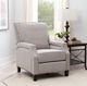 Powell® Portico Coconut Manual Recliner-3