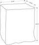 Monarch Specialties Inc. Grey Accent Table -1