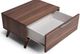 VIG Furniture Nova Domus Brooklyn Brown/Chrome Nightstand-2