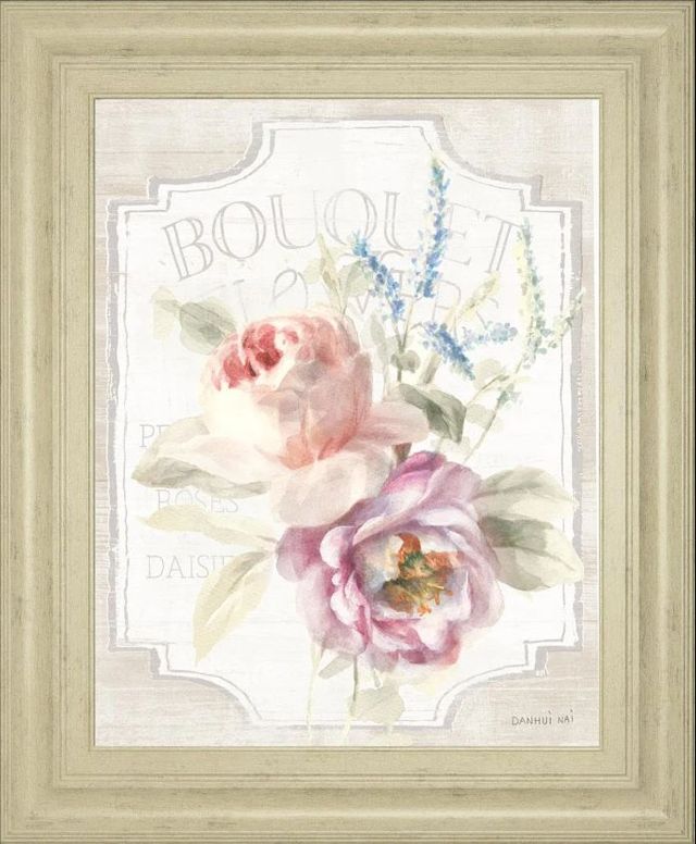 Classy Art Cottage Garden V on wood by Danhui Nai Wall Art-0